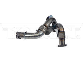 Dorman Turbocharger Up Pipe (Left Side) 2005 6.0L Powerstroke (Built BEFORE 11/03/2004)| 2005 6.0L Powerstroke Excursion (Built BEFORE 10/31/2004) (DOR679-020)-Main View